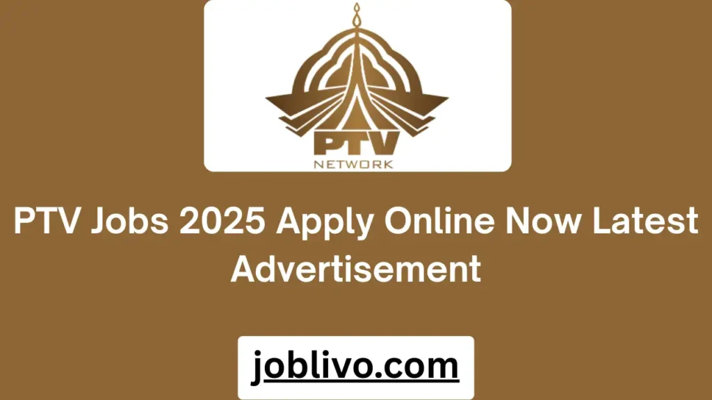 PTV Jobs 2025 Apply Online Now Latest Advertisement