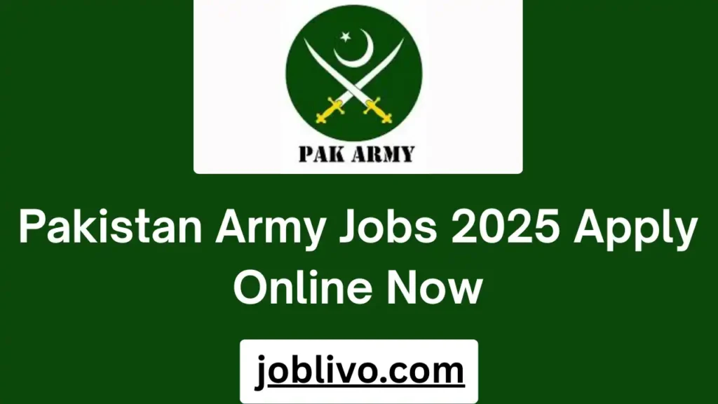 Pakistan Army Jobs 2025 Apply Online Now