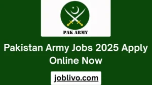 Pakistan Army Jobs 2025 Apply Online Now