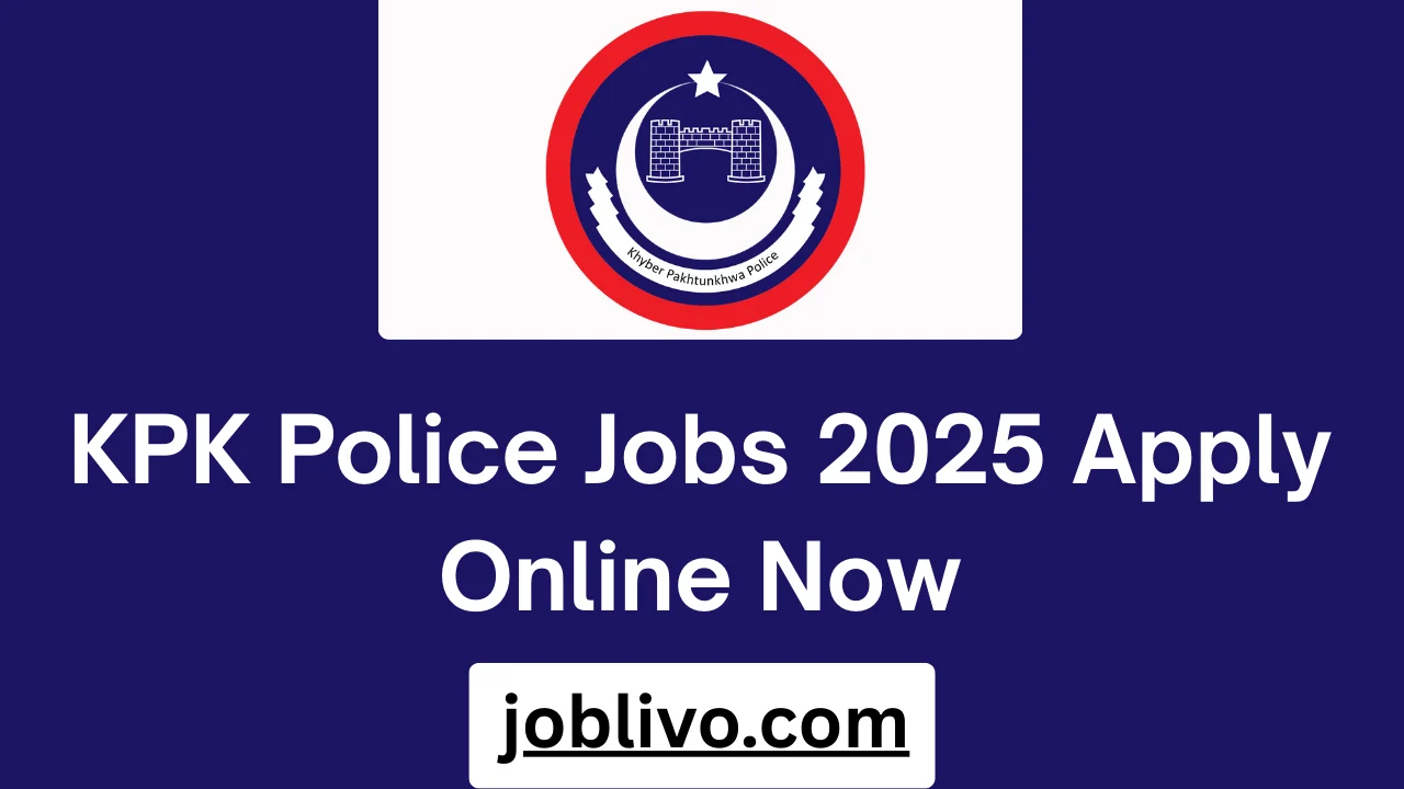 KPK Police Jobs 2025 Apply Online Now