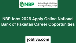 NBP Jobs 2026 Apply Online National Bank of Pakistan Career Opportunities